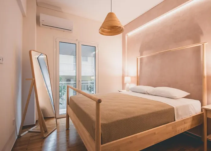 90M2 Luxury In The Heart Of Athens - Living Stone Sunstone