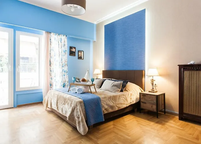 Cozy, Central, Safe Double Rooms In Apartment, Close To Acropolis